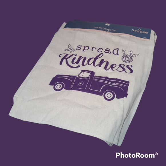 Graphic Tote Bags Pk Of 2 Cotton - Picture 1 of 4
